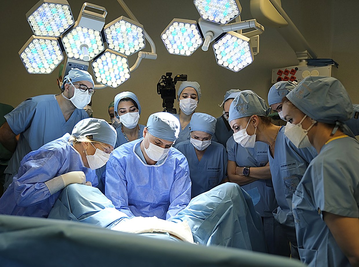 Live surgical training at ITCGA