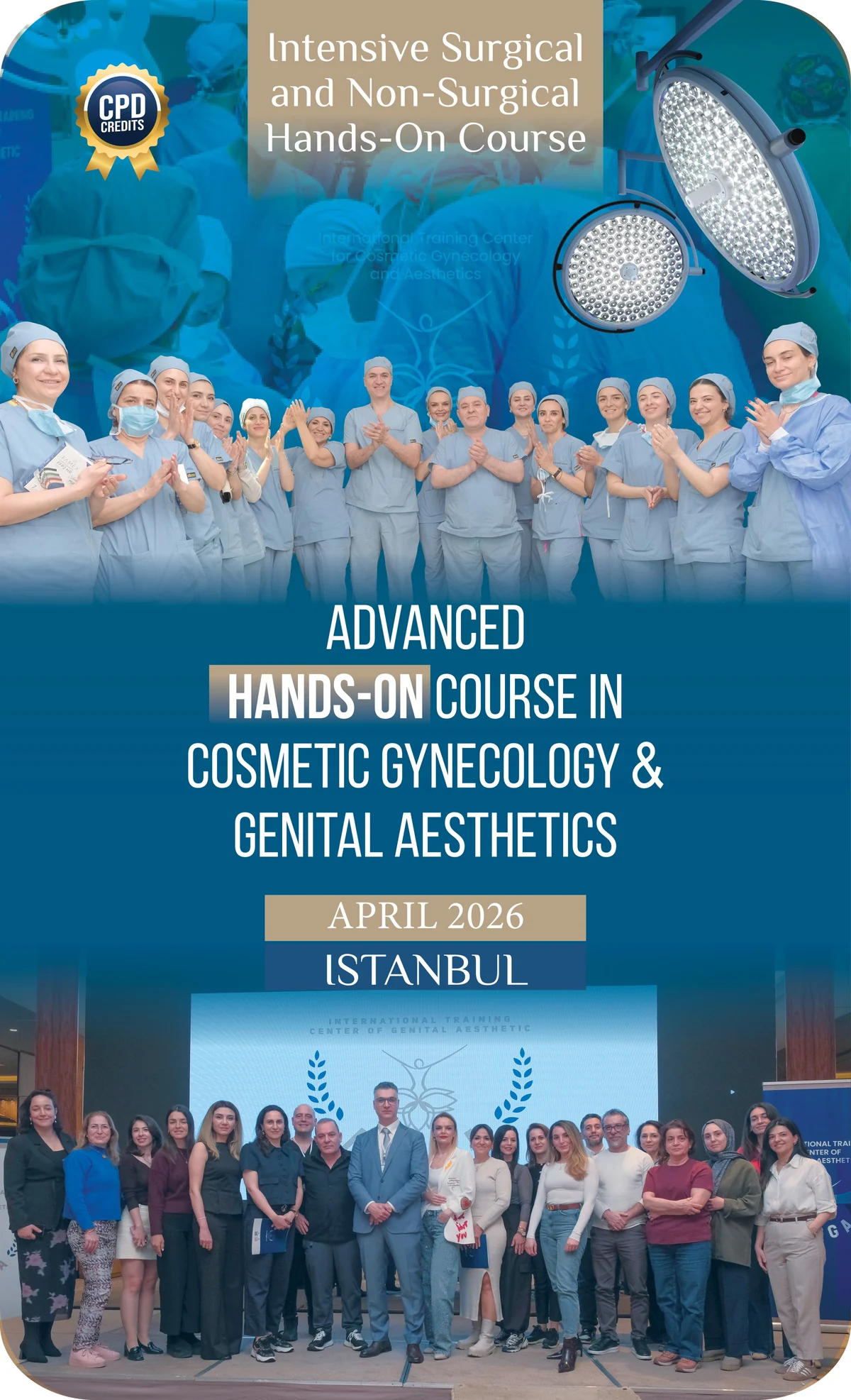 Hands-on & Live Surgery Masterclass April 2026 İstanbul