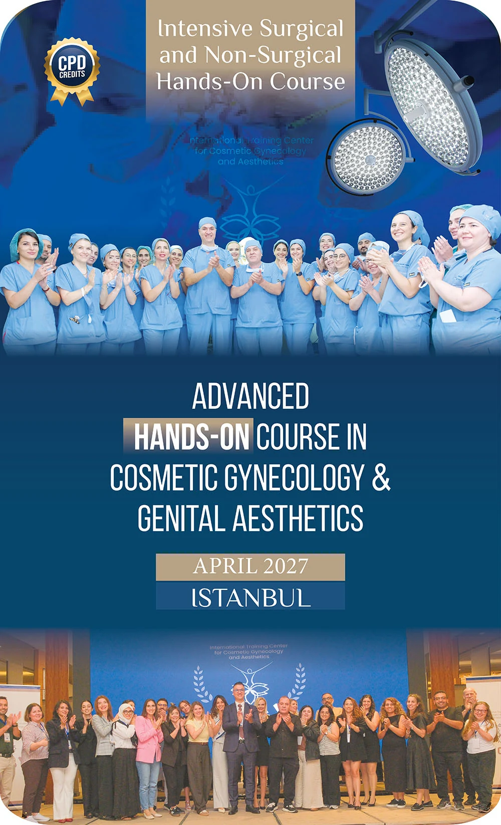 Advanced Hands-On Course in Cosmetic Gynecology & Genital Aesthetics April 2027 İstanbul